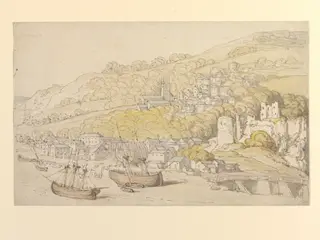 Chepstow, by Thomas Rowlandson, 1797