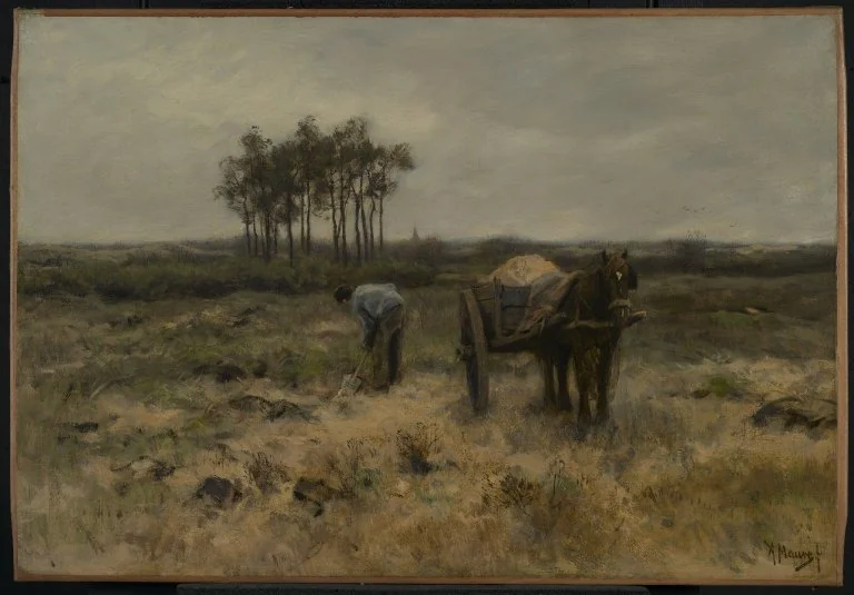 Digging Sand, or The Sand Cart, detail