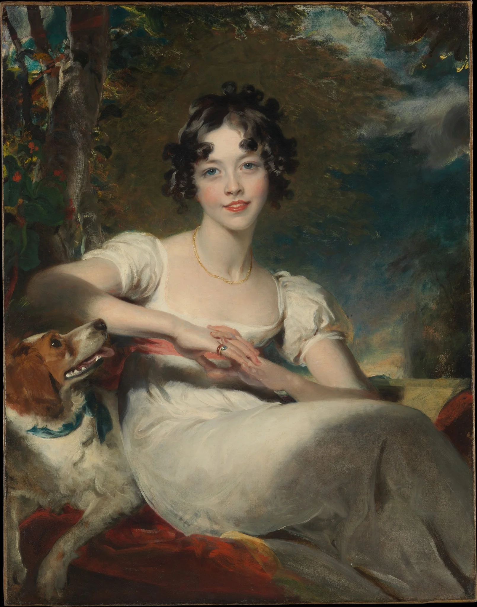 Lady Maria Conyngham (died 1843), detail