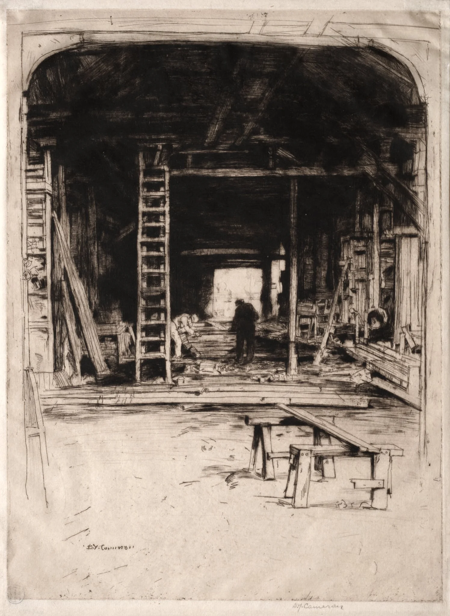 Robert Lee's Workshop, detail