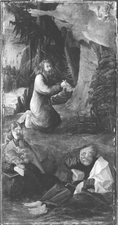 Christus am Ölberg, detail