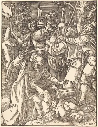 The Betrayal of Christ, by Albrecht Dürer, ink, 1510