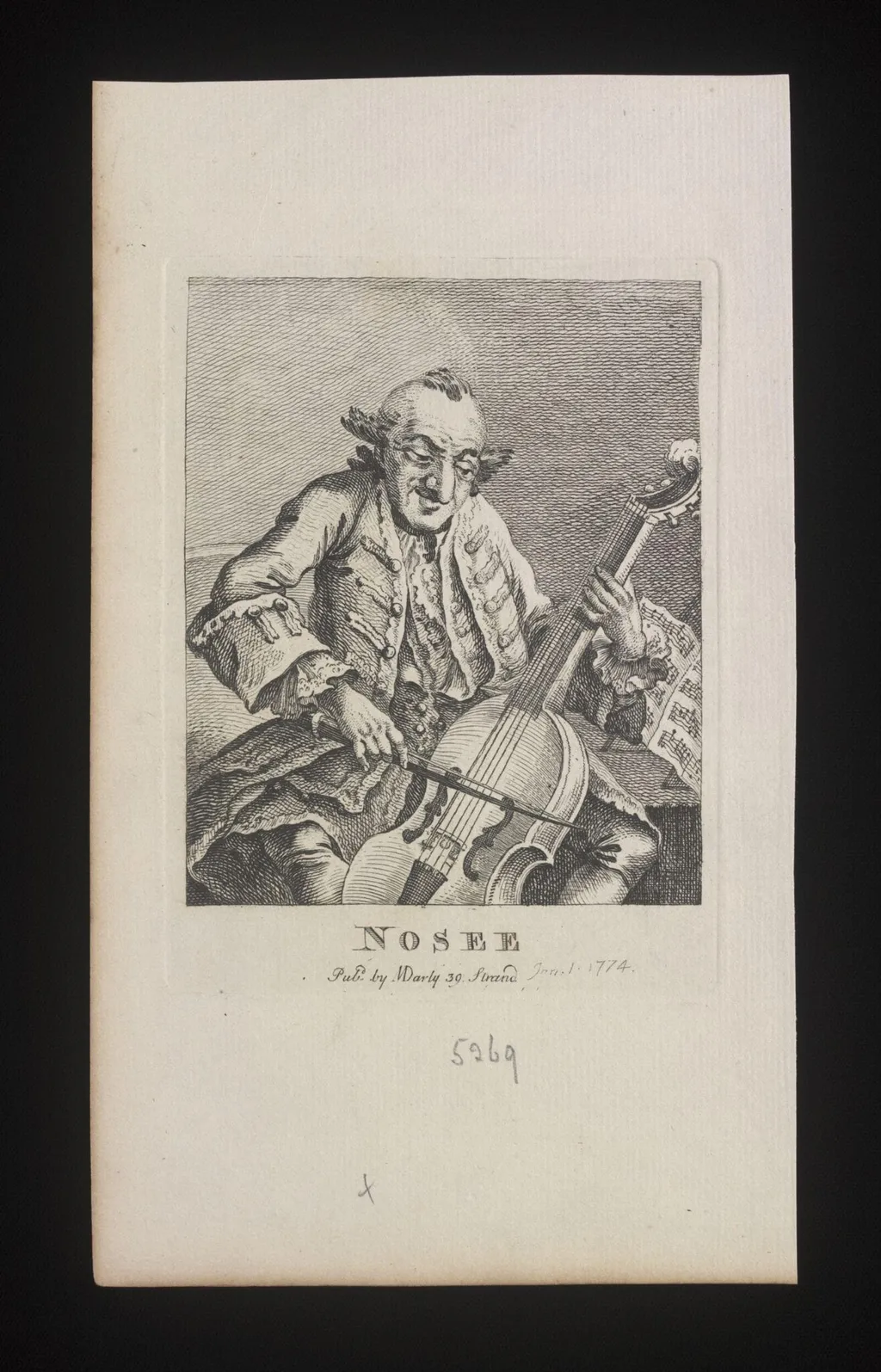 H Beard Print Collection, by Matthias Darly, 1