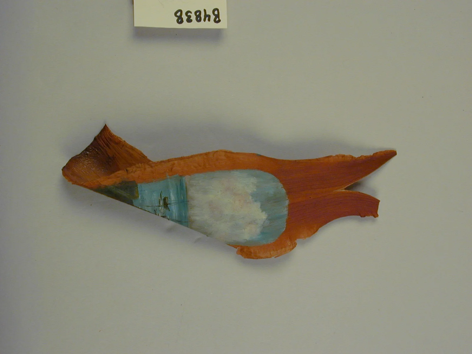 Miniature Painting on a Banana Sheath, detail