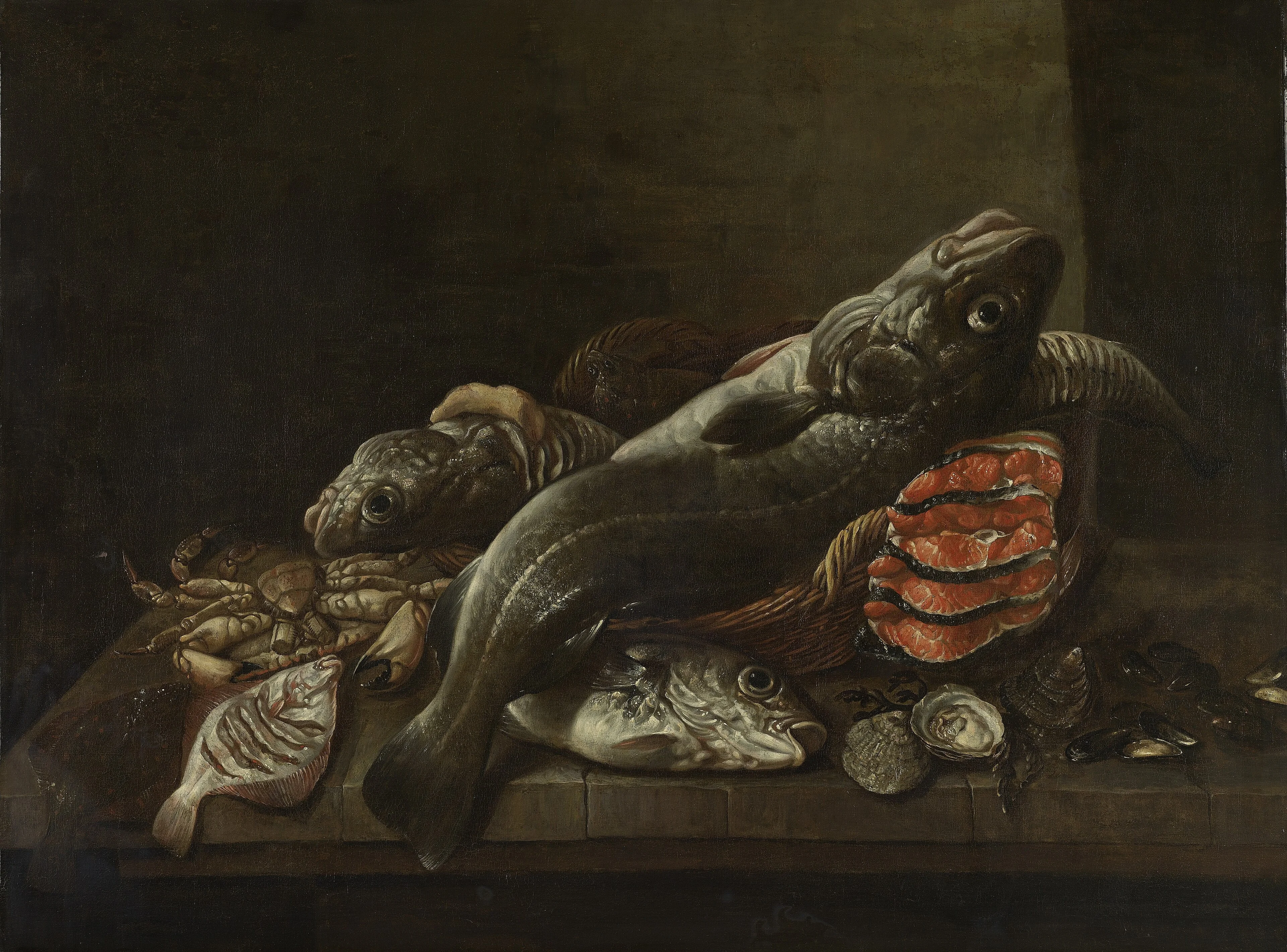 Still Life with Fish, detail