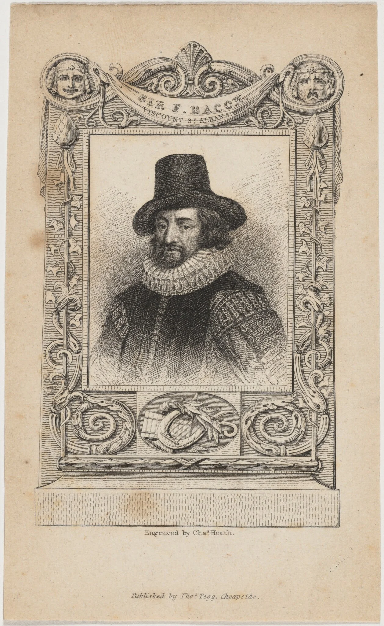 Sir Francis Bacon, detail