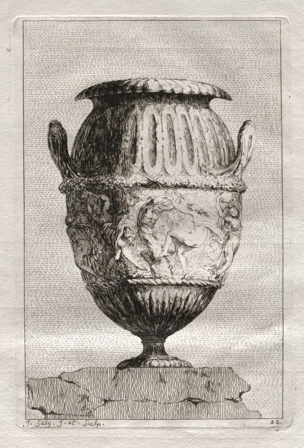 Suite of Vases: Plate 22, detail