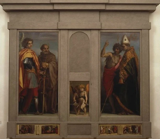 Vallombrosa Altarpiece, detail