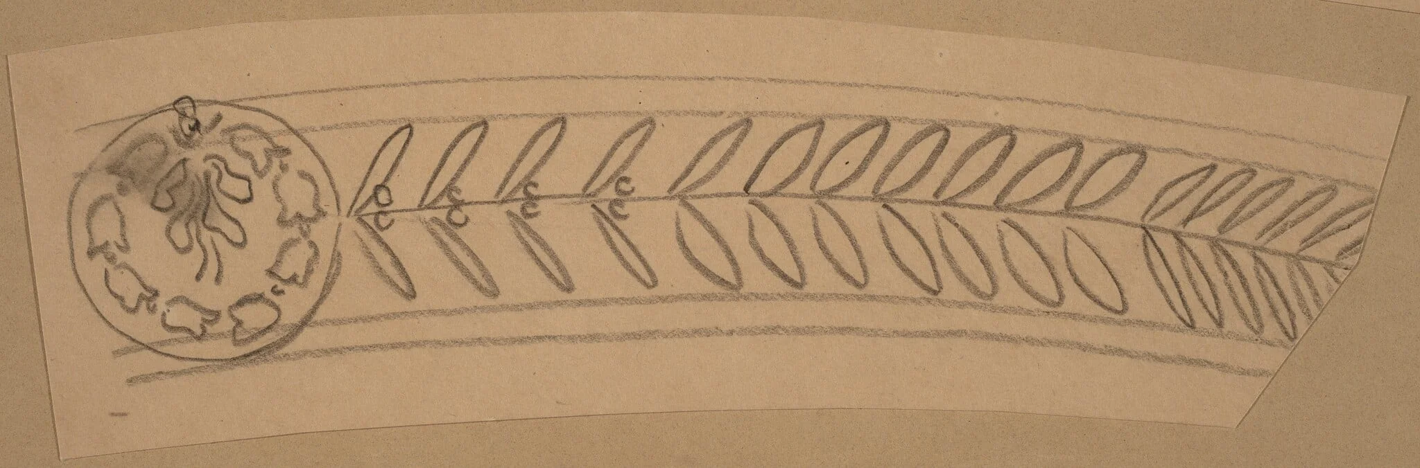 Study for a Border Design, detail