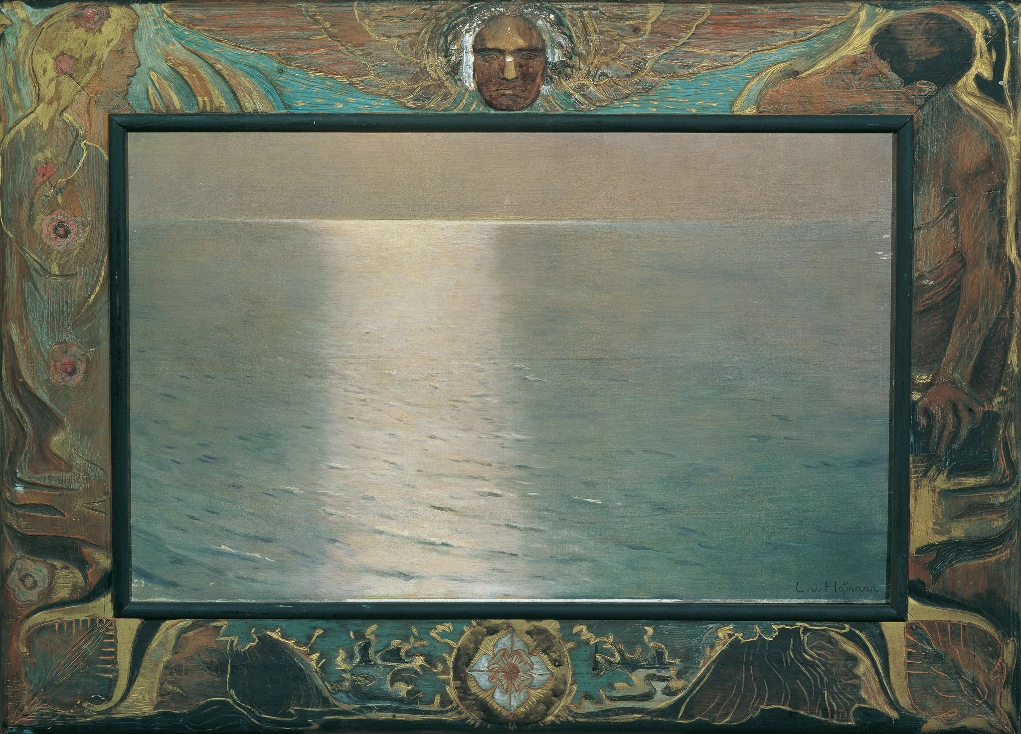 Largo (Sonnenuntergang), detail