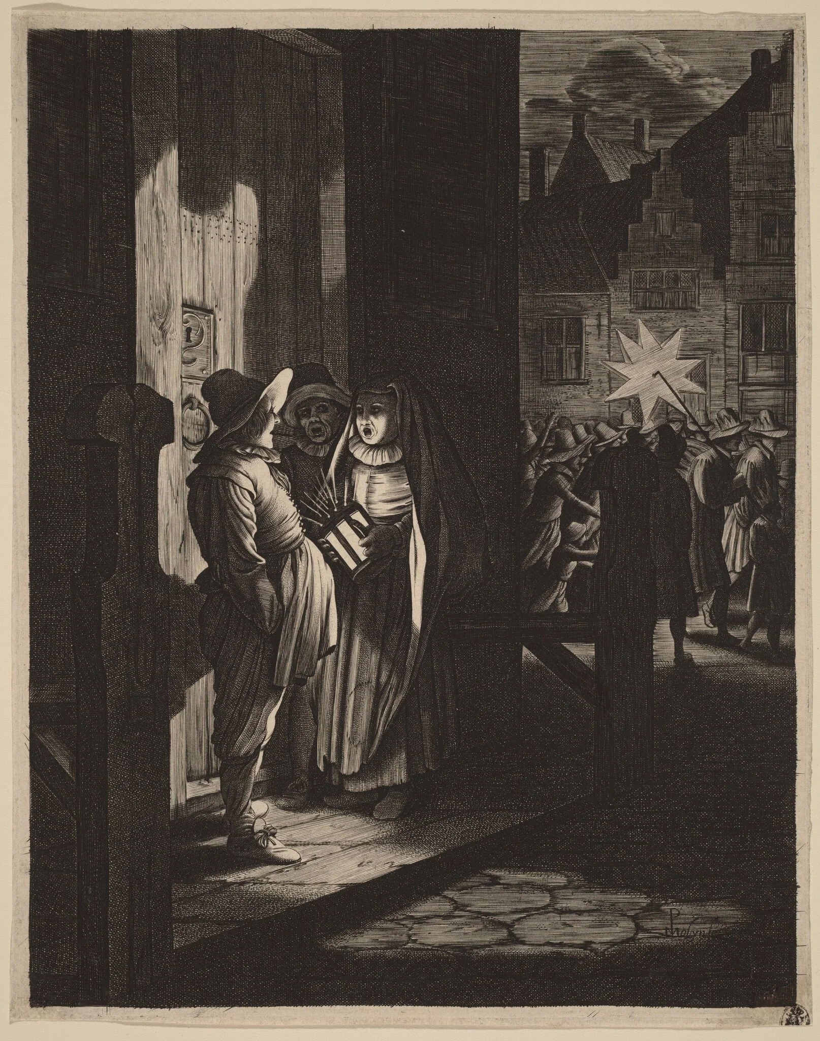 The Star of Kings, a Night Piece, detail