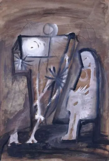 The Artist and his Daemon, by Cecil Collins