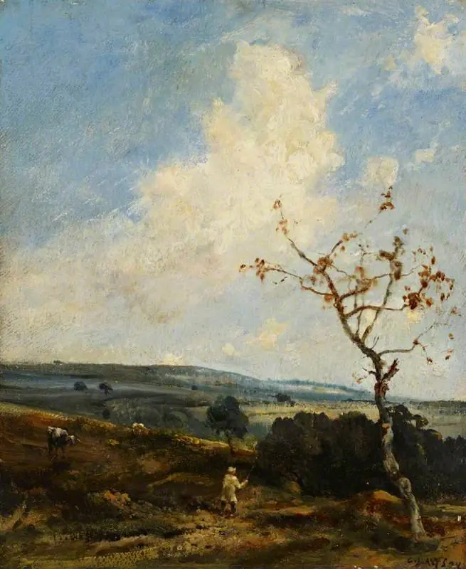 A Surrey Landscape, by Cecil Gordon Lawson