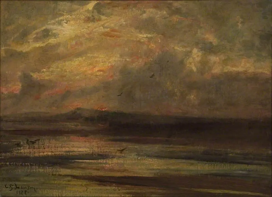Sunset, by Cecil Gordon Lawson