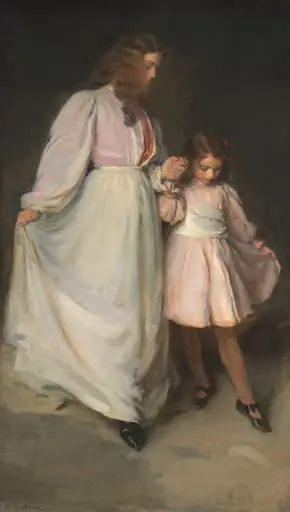 Dorothea and Francesca, by Cecilia Beaux