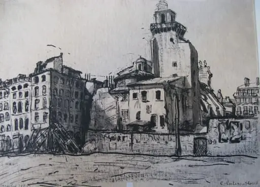 În cartierul vechi (Marsilia), by Cecilia Cuțescu-Storck