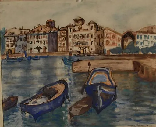 Marină în Corsica, by Cecilia Cuțescu-Storck