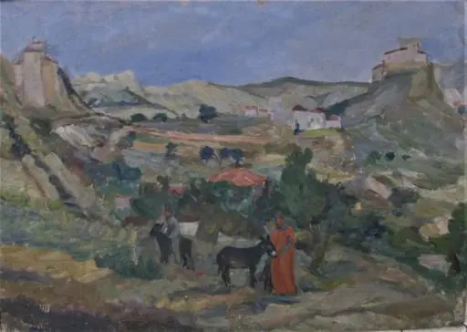 Vale la Balcic, by Cecilia Cuțescu-Storck