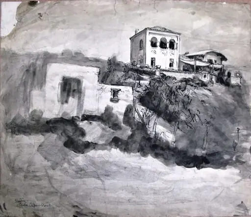 Vila de la Balcic, by Cecilia Cuțescu-Storck
