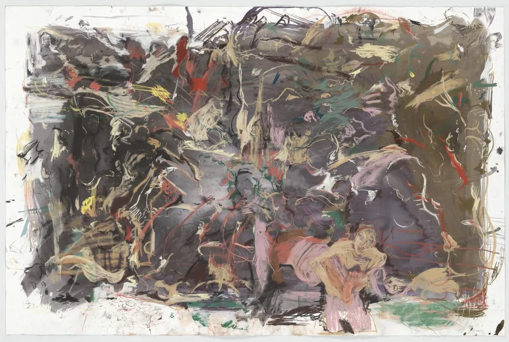 Untitled, by Cecily Brown, watercolor, 2015