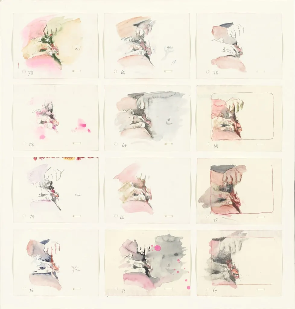 Untitled, by Cecily Brown, watercolor, 1995