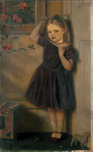 Cecily Ursula, aged three years