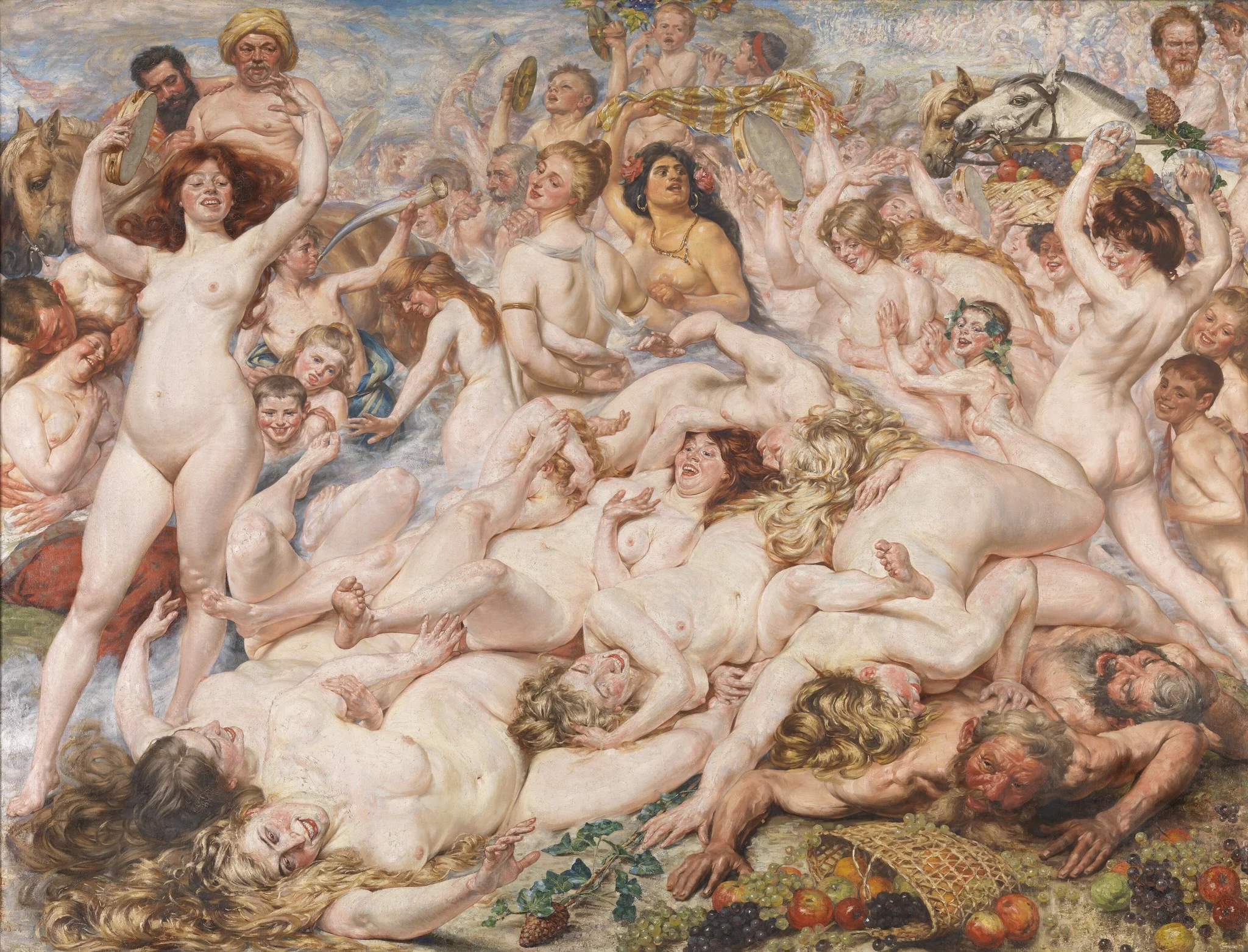 Return from the Vintage, detail