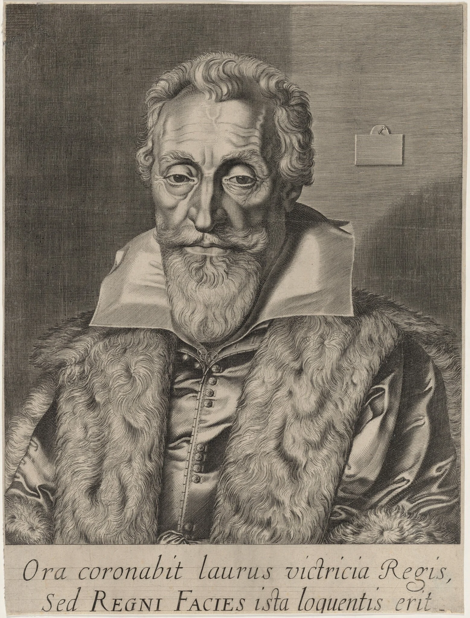 Nicolas Brulart, Marquis de Sillery, detail
