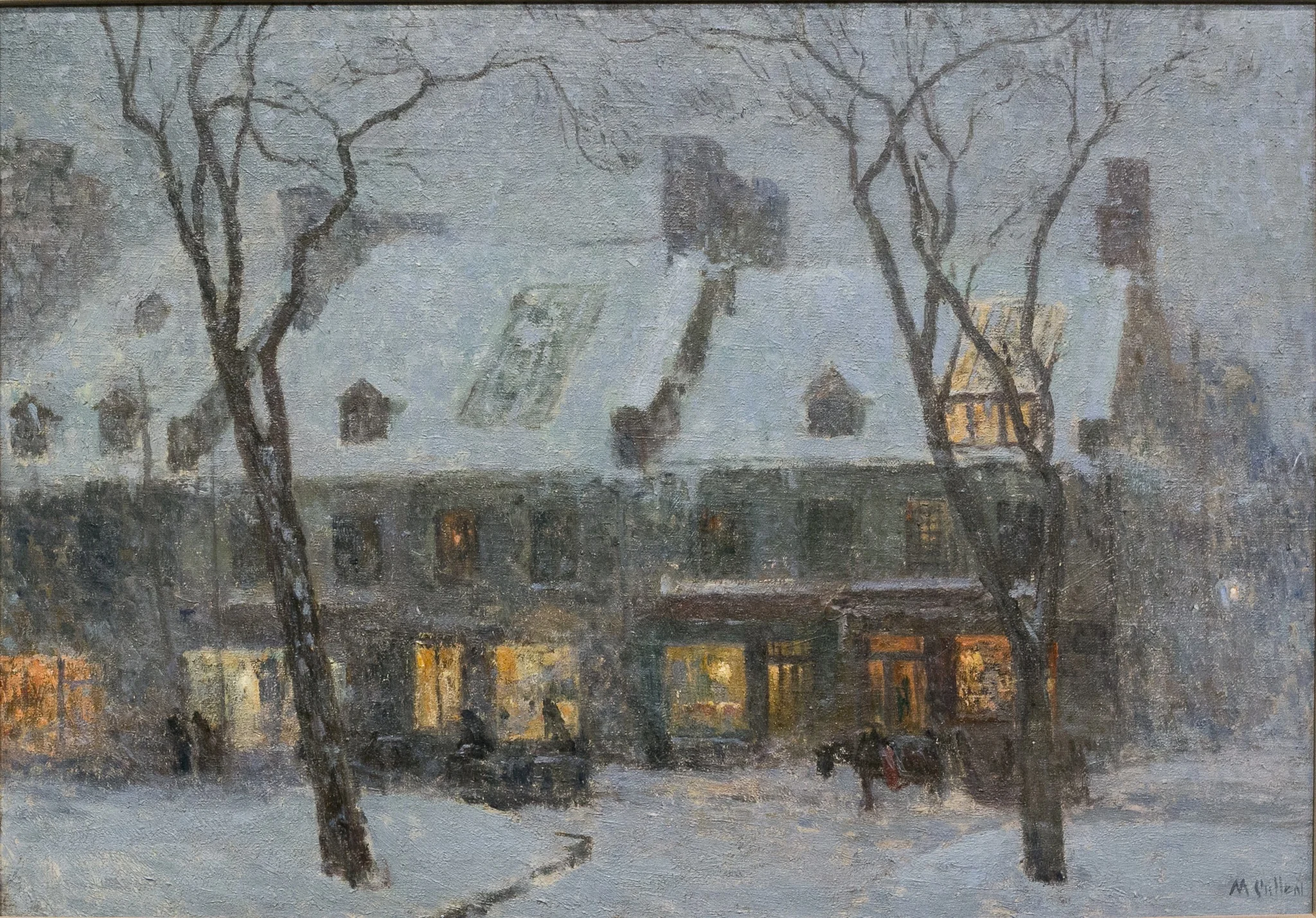 Old Houses, Montreal, detail