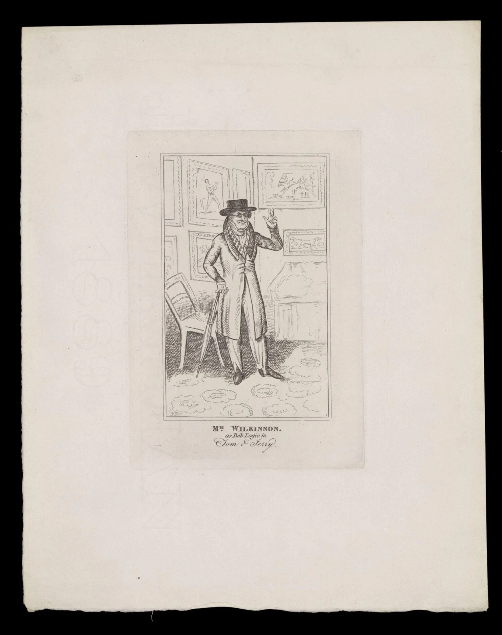 H Beard Print Collection, detail