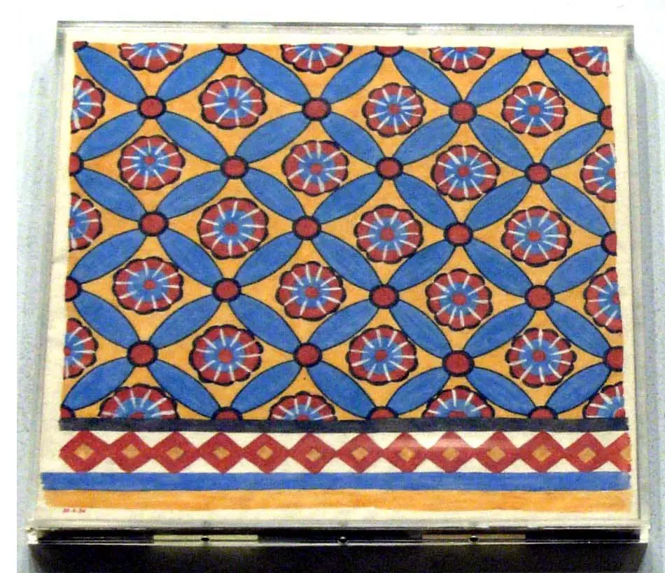 Ceiling Fragment, 1850