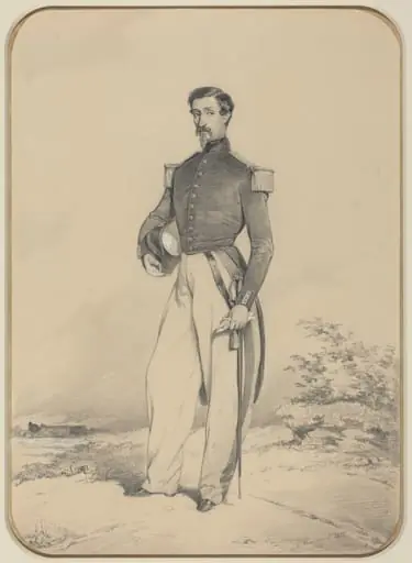 French Officer, by Célestin Nanteuil