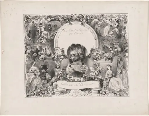 La Fantastique quadrille, by Célestin Nanteuil