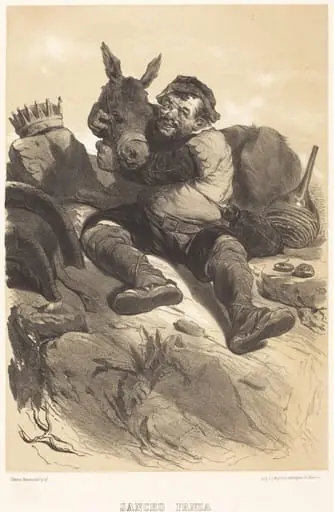 Sancho Panza, by Célestin Nanteuil