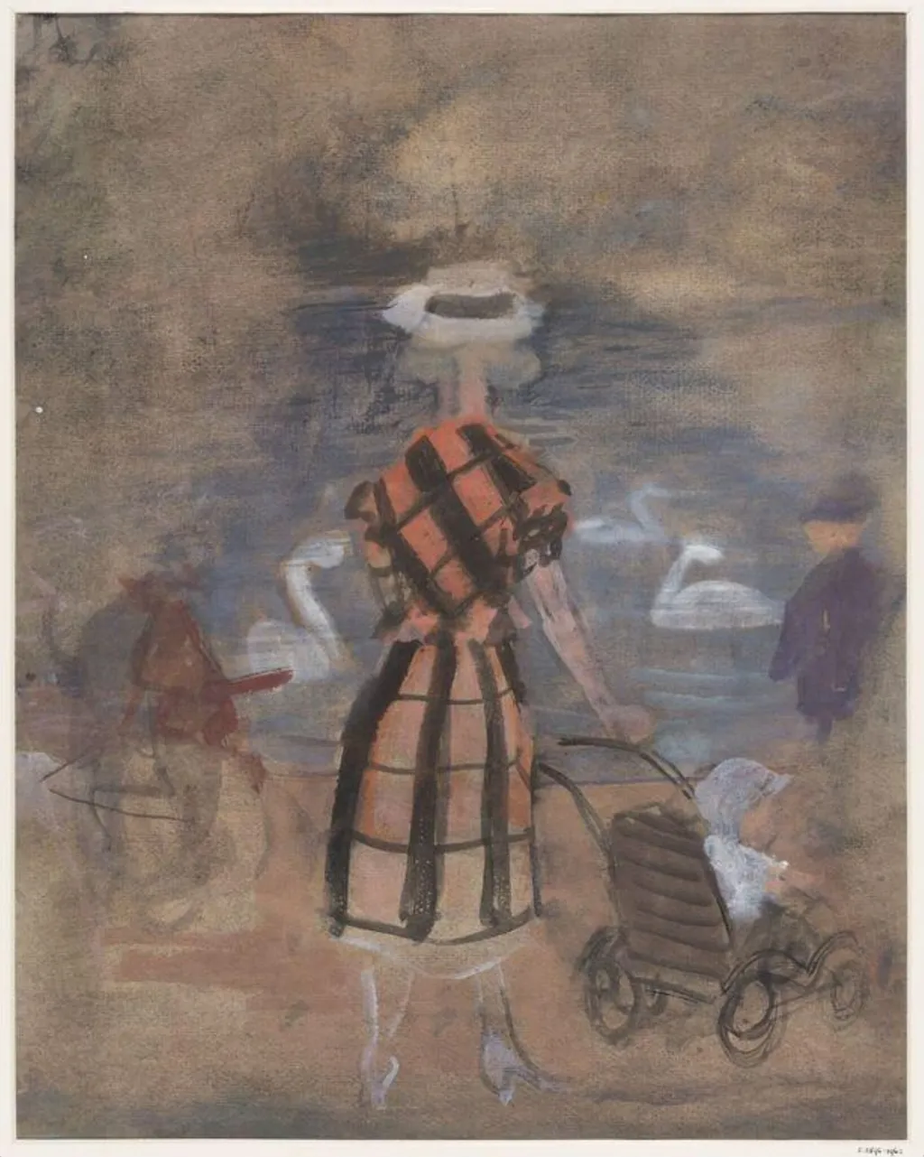 Looking at Swans, by Celia Frances Bedford, 1953