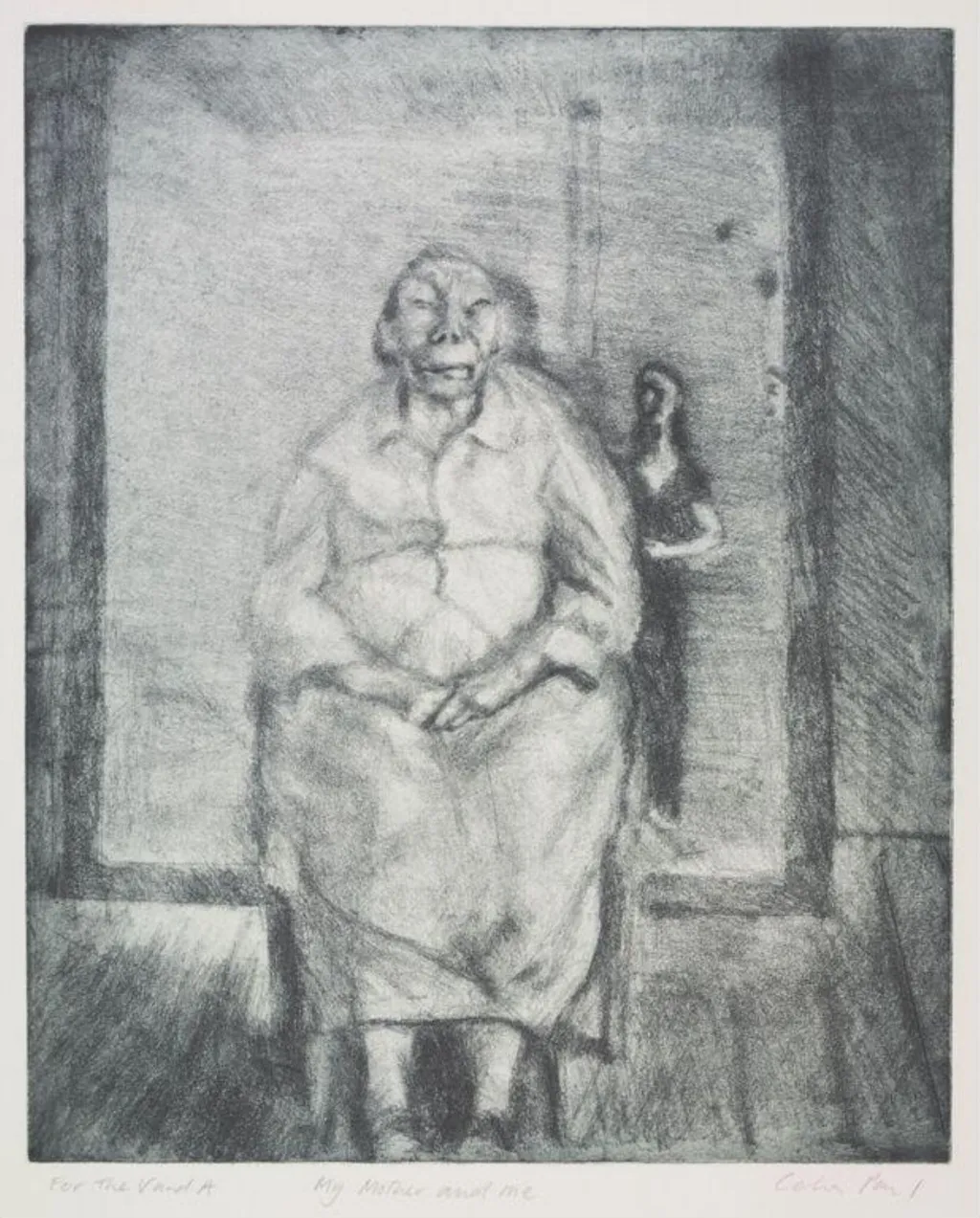 My Mother and Me, by Celia Paul, 2004