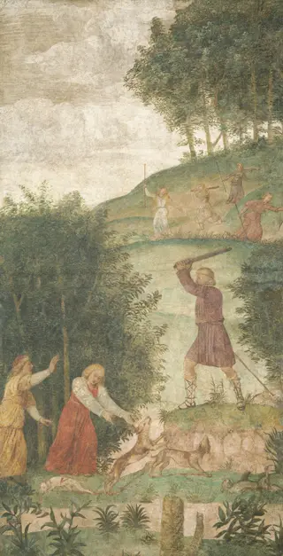 Cephalus Punished at the Hunt, by Luini Bernardino