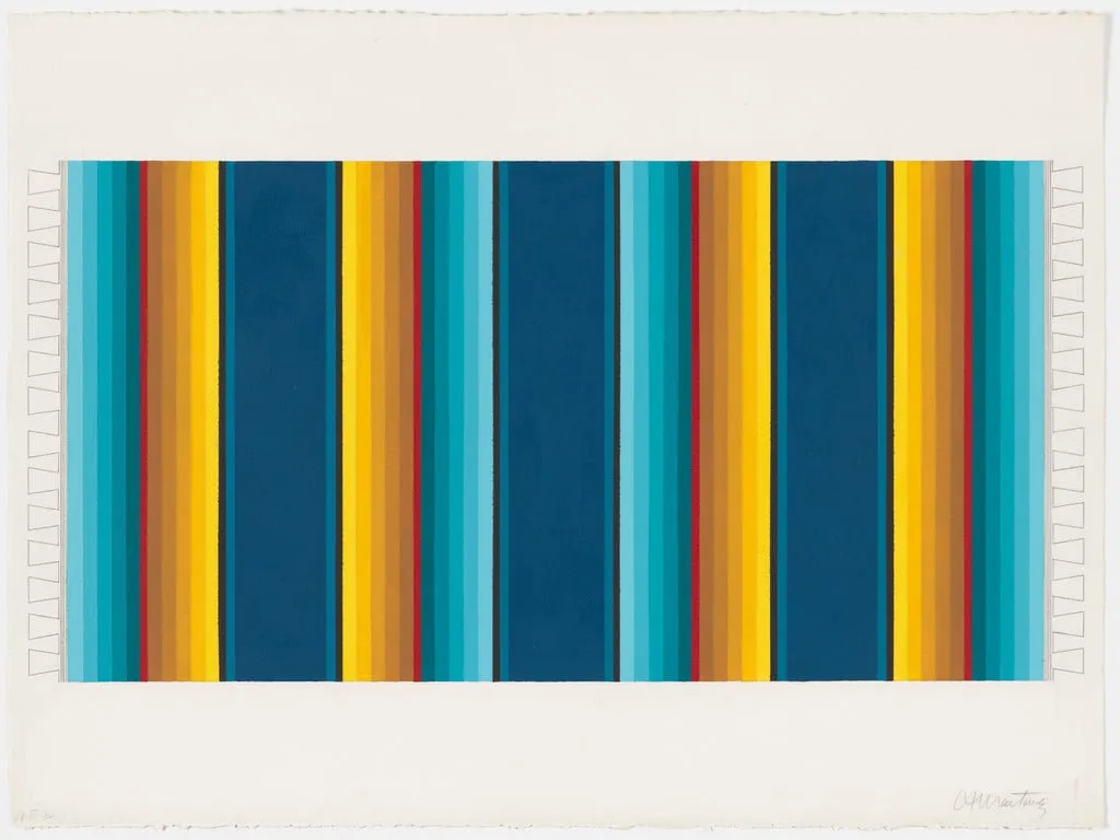 Untitled, by César A. Martínez, acrylic, 1980