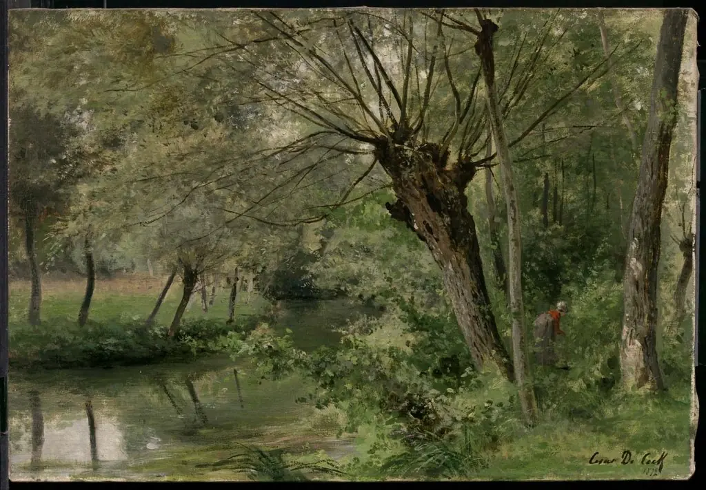 Stream through the Forest, by César de Cock