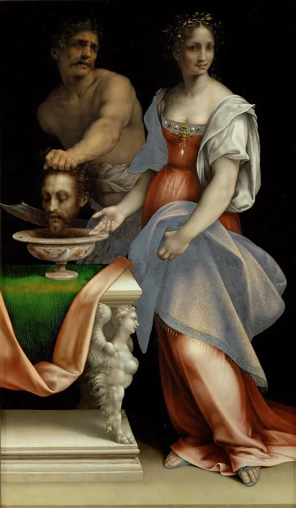 Salome with the head of John the Baptist
