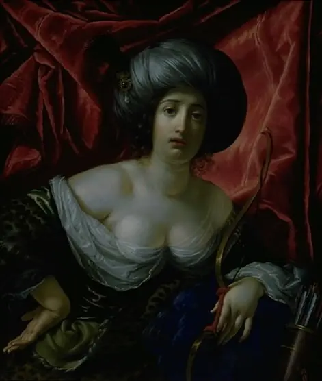 Woman Portrayed as the Goddess Diana, by Cesare Dandini