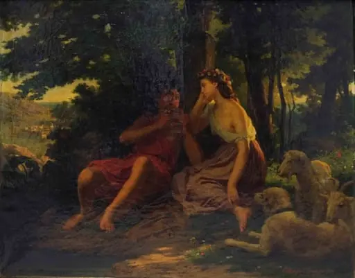 Scenă mitologică, by Cesare Fracassini