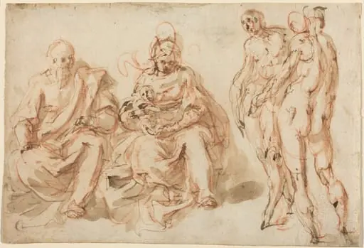 The Adoration of the Shepherds, by Cesare Pollini