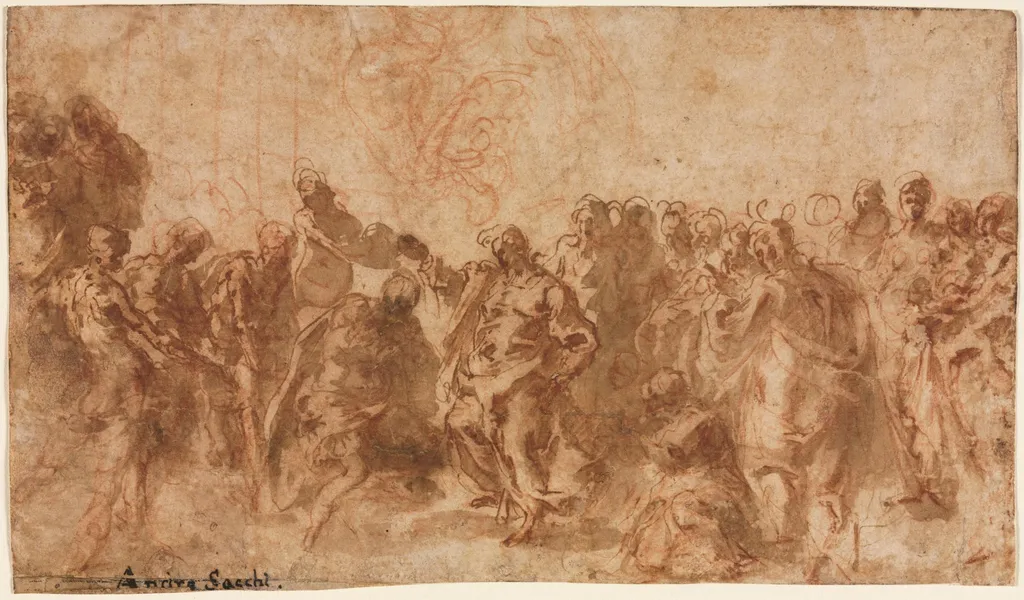 The Baptism of Christ, by Cesare Pollini, 1615