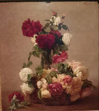 Cesto de Rosas