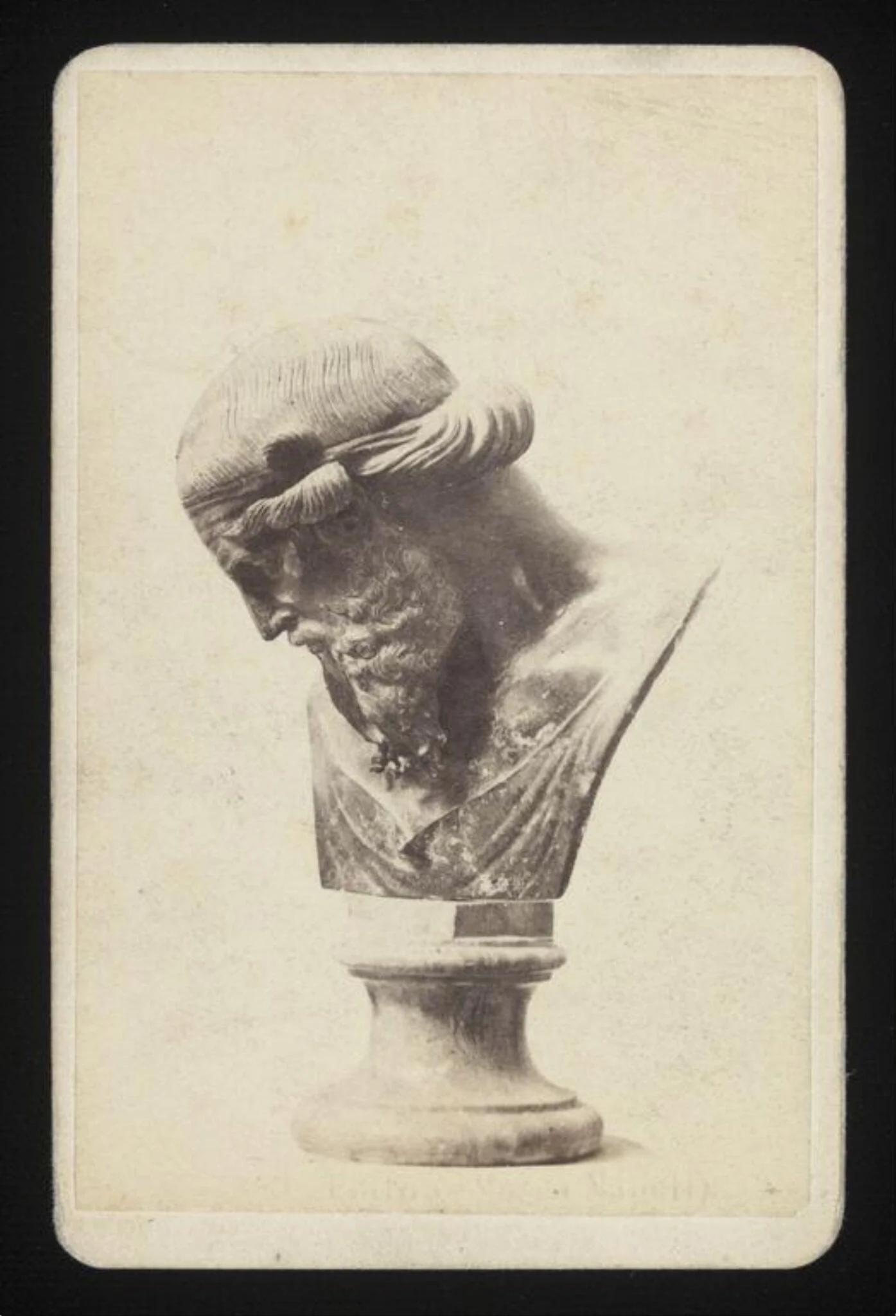 A Bust, detail