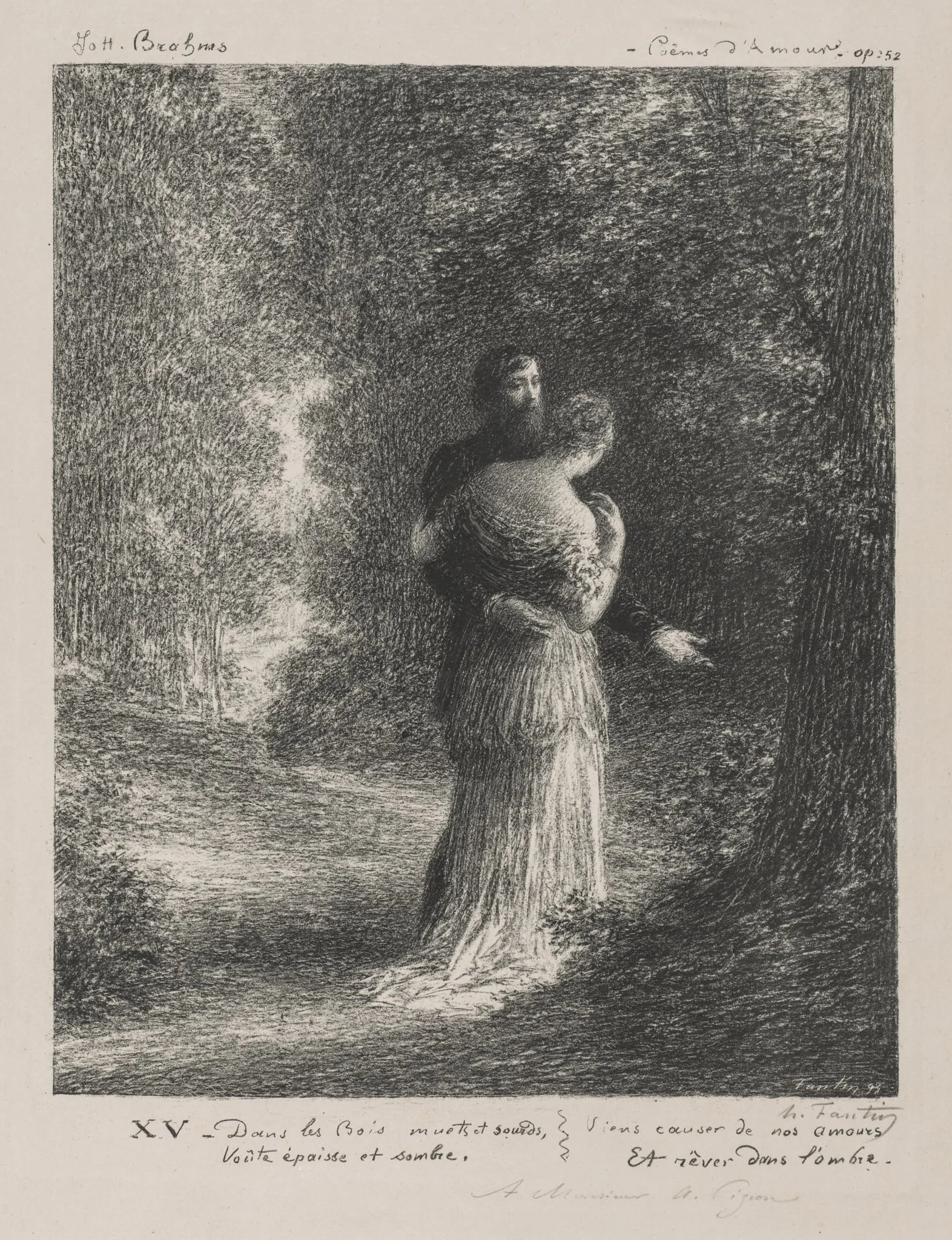 Love Poems (Third Plate), detail