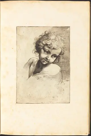 Print from Drawing Book, by Luca Ciamberlano, ink, 1615