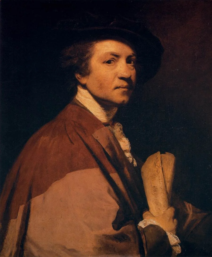 Self-portrait, detail