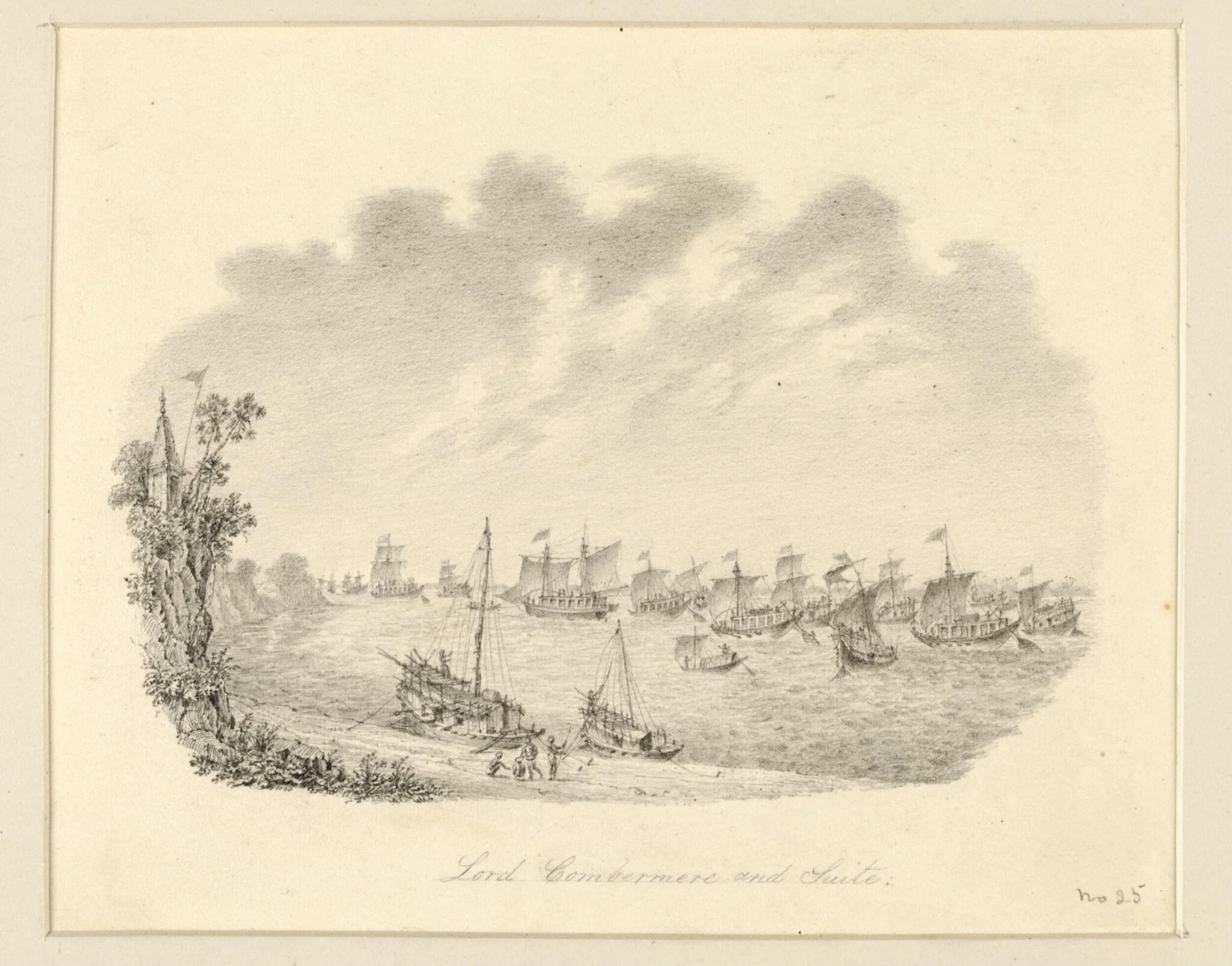 Lord Combermere and Suite, detail